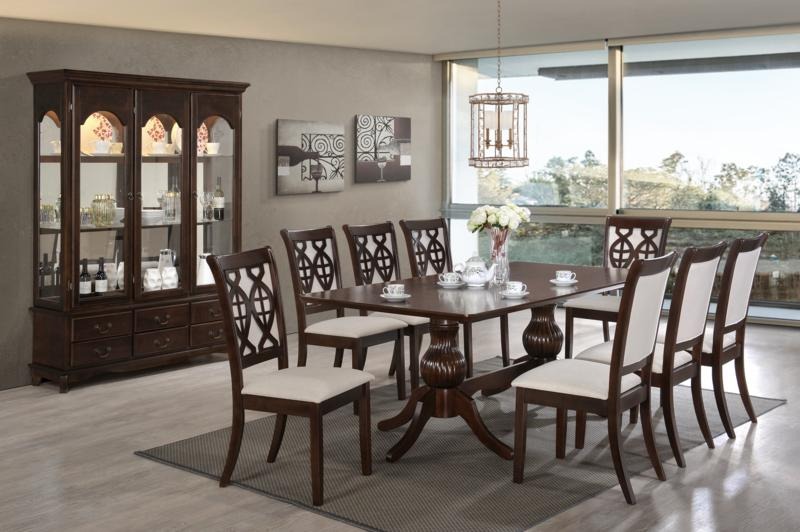 dining table + 8 chairs  + Buffet mod: 2199